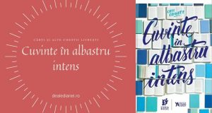 cuvinte in albastru intens