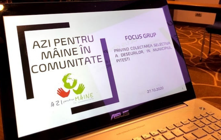 Reciclează Azi pentru Mâine în Comunitate… la Pitești
