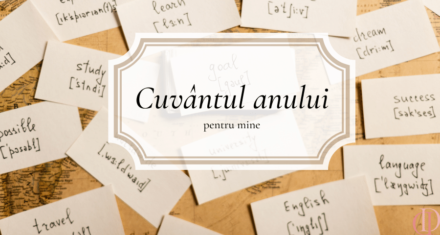 cuvântul anului