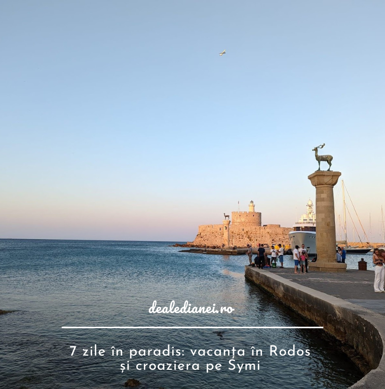 7 zile în paradis: vacanța în Rodos și croaziera pe Symi